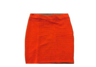 New Look Waffle Textured Mini Skirt Size 14