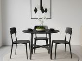 Dining table round wooden