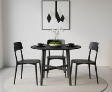 Dining table round wooden