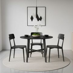 Dining table round wooden