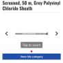 Lapp SY Control Cable, 5 Cores, 2.5 mm CSA 14 AWG, Screened, 50 m, Grey Polyvinyl Chloride Sheath Image 3