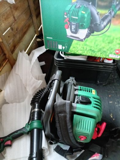 Parkside backpack petrol leafblower