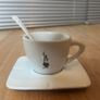 Bialetti 6oz Coffee Cups and Saucers, Set of 2 Image 2