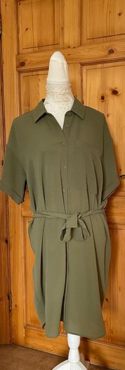 Noisy May shirt dress with belt size 12 New with tags