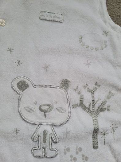 Zip Zap Sleeping bag My Little Planet White Bear 2.5 tog 0-6 months
