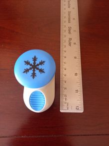 Snow flake paper punch