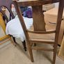 Mid 20th century wooden dining chair Image 4