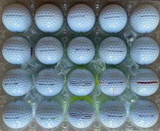 20 used Titleist Pro V1x grade B golf balls