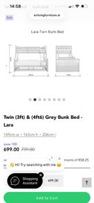 Ez Living Lara Double bunkbed