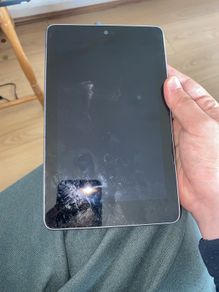 Tablet for parts