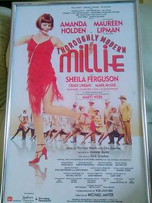 Poster in frame of Thoroughly Modern Millie