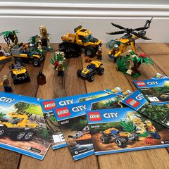 LEGO 60159 Jungle Halftrack Mission 100% Complete w/ Instructions & Figs