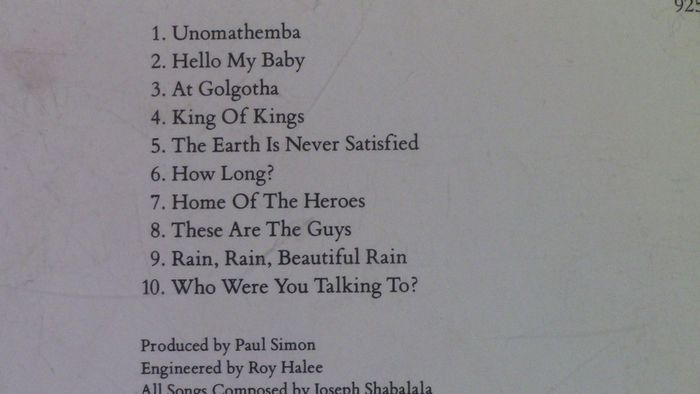 Ladysmith Black Mambazo - Shaka Zulu CD