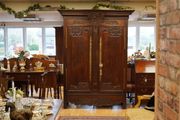 Antique French Oak Armoire / Press