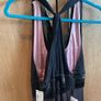 Tags on silk chiffon black dress uk14 formal dress Image 5