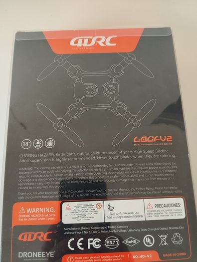 Mini Folding Pocket Drone 4DRC V2
