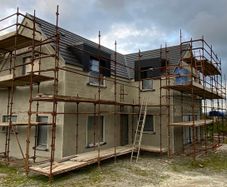 Scaffolding - Two story house