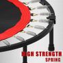 NEW SALE | 40" Folding Mini Fitness Indoor Exercise Workout Rebounder Trampoline with Handle, Max Load 150KG Image 2