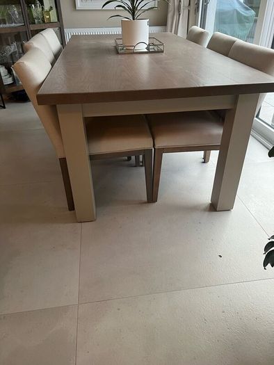 Solid timber table
