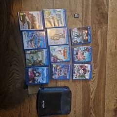 Lot of 12 psvita games + soft case