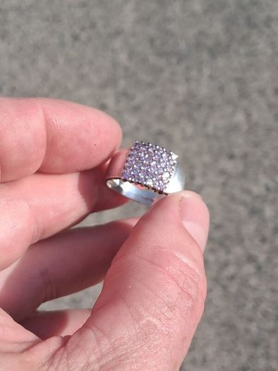 Solvar Gem Set Sterling Silver Ring
