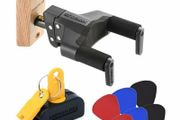 Hercules GSP38WB PLUS Guitar Wall Hanger, HA101 Auto Grip System Lock &amp; Picks