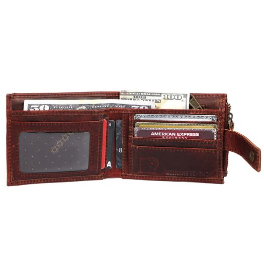 Genuine Leather Wallet Luxury Handmade RFID Secure Wallet