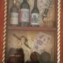 Vintage Wine Cellar Shadow Box Wall Clock Image 4