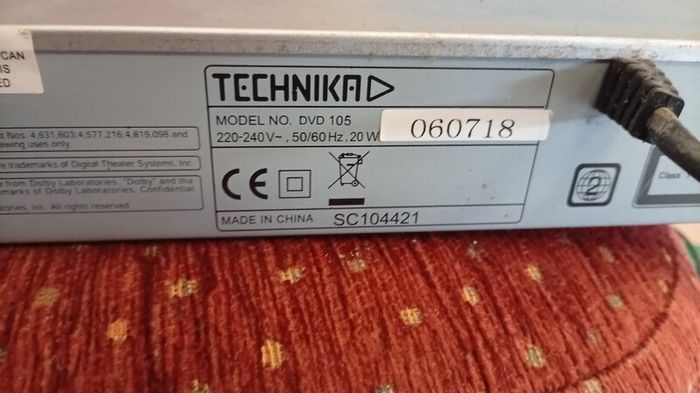 Technika brand DVD Player