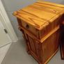 Pair of Solid Wooden Bedside Cabinets / Bedside Tables Image 3