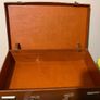 Vintage Leather Trunk Image 2