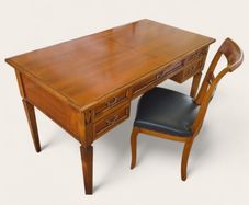 Writing desk and chair
