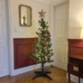 3 foot small christmas tree with decorations and box Image 2