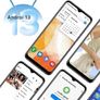 NEW SALE | Mobile Phone, N50S Android 13 Phone Unlocked, 9GB+128GB/1TB, Octa-core, 6.52'' HD+ Display, 4200mAh, 10W Fast Charge, 20MP+8MP, 4G Dual Sim Free Unlocked, Face Unlocked, OTG, GPS - Blue Image 2