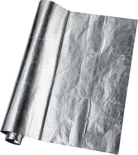 Adhesive Backed Aluminized Fiberglass Heat Sheet Heat Protection Barrier Cover Aluminized Heat Shielding Mat for Hose and Auto Use Heat Insulation Sheet Heat Reflective (FREE POSTAGE)