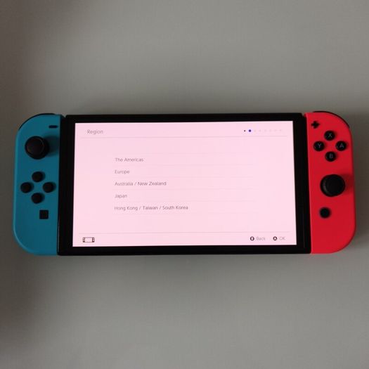 Nintendo switch OLED with box NO GAMES.