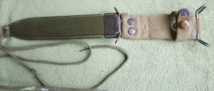 Original WWII Surplus US M4 Scabbard