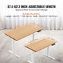 Standing Desk Frame, Adjustable 70-117 cm Height & 95-158 cm Length Electric Stand Up Computer Desk Legs, Ergonomic DIY Workstation Base for Home Image 5