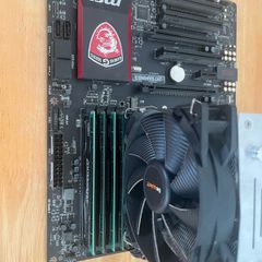 Motherboard, cpu, DDR3 RAM