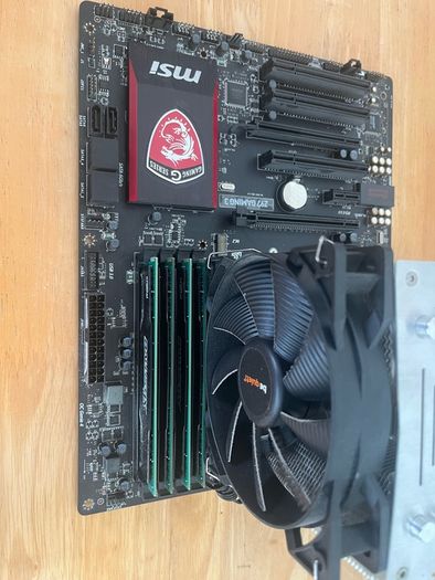 Motherboard, cpu, DDR3 RAM