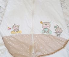Slumbersac Sleeping Bag with Feet & Foldable Feet Covers - 1.0 TOG