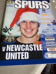 Old 1999 Tottenham Hotspur  Program v Newcastle Utd