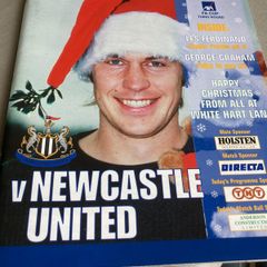 Old 1999 Tottenham Hotspur  Program v Newcastle Utd