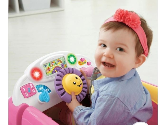Fisher price laugh run and learn  crawl around car