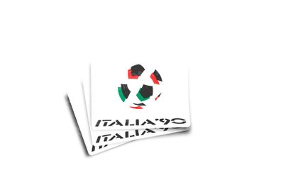 Italia '90 Glossy Stickers 2-Pack