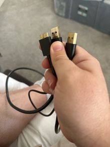 UGreen Dual A To Micro B Usb 3.0 Y Cable Move Hard Disk Cable