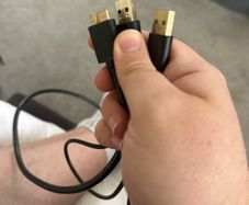 UGreen Dual A To Micro B Usb 3.0 Y Cable Move Hard Disk Cable