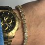 14k Cubic Zirconia tennis bracelet Image 10