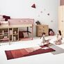 Flexa Popsicle Convertible Bed  Mid-Height or Standard Height (Pink/Oak) Image 4