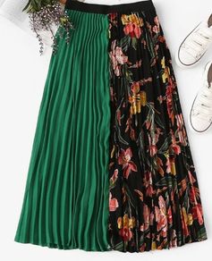 Midi summer skirt